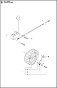Запчасти Husqvarna 450 e II Система зажигания