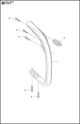 Запчасть Husqvarna 450 e II Ручка