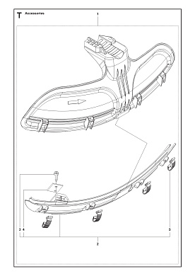 Запчасти аксессуары ACCESSORIES v3 Husqvarna 143R II