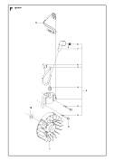 Запчасти зажигание IGNITION Husqvarna 143R II